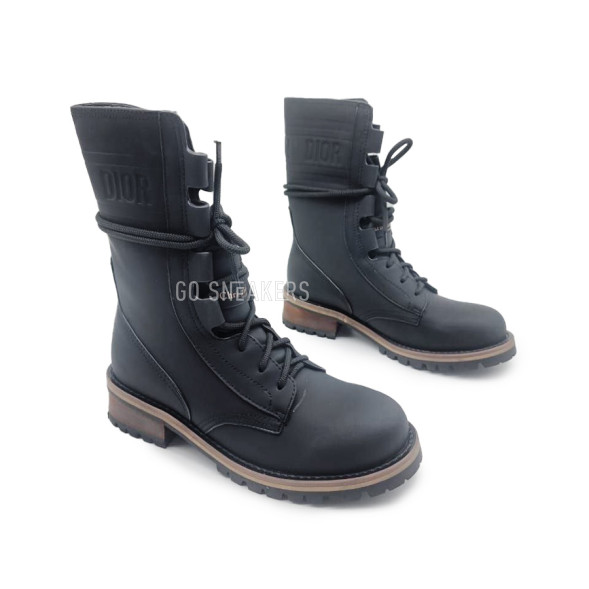 Женские ботинки Dior D-Major Black