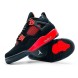Мужские кроссовки Nike Air Jordan 4 Retro Man Suede Fire Red