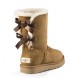 Женские угги с бантиками Bailey Bow II Chestnut