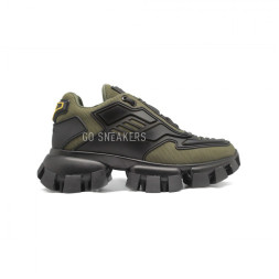 Женские кроссовки Prada Thunder Knit Khaki