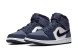 Унисекс кроссовки Nike Air Jordan 1 Mid Obsidian Sanded Purple