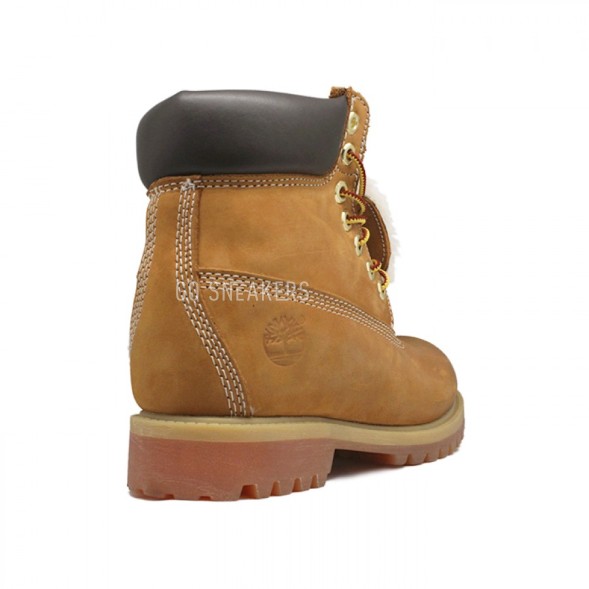Женские ботинки с мехом Timberland Rust
