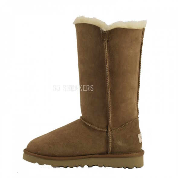 Женские высокие угги с пуговицами Tall Bailey Button Triplet II Chestnut