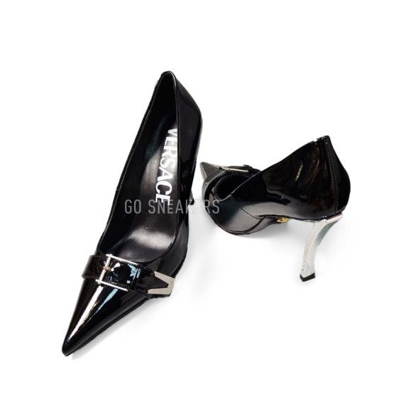 Женские туфли Versace Stiletto Black