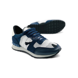 Valentino Textil Navy/White