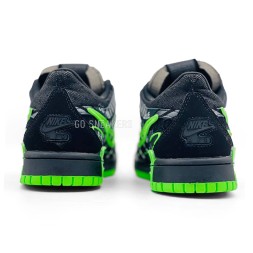 Off-White x Nike Rubber Dunk University Black