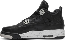 Женские кроссовки Nike Air Jordan 4 Retro BG 'Oreo'