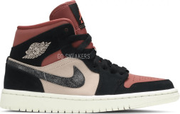 Nike Wmns Air Jordan 1 Mid 'Canyon Rust'