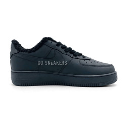 Nike Air Force 1 Full Black Winter