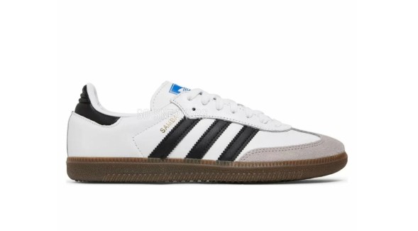 Унисекс кеды Adidas Samba OG White Black Gum