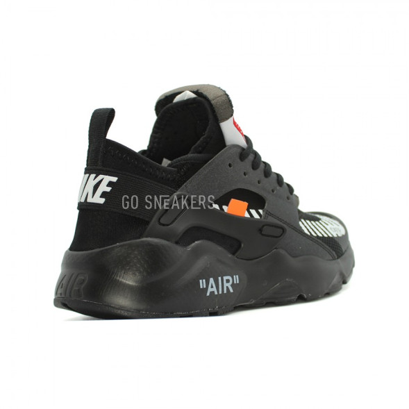 Женские кроссовки Nike Air Huarache Ultra x OFF White The Ten Black