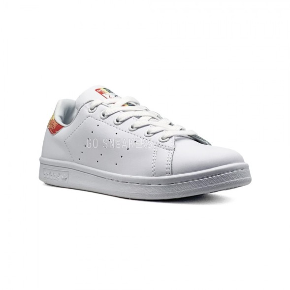 Женские кроссовки Adidas Stan Smith Leather Paint