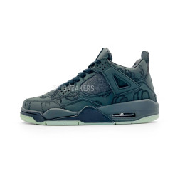 Nike Air Jordan 4 Retro x KAWS Black