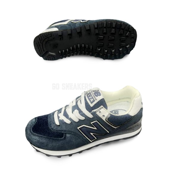 Женские кроссовки New Balance 574 Suede WMNS Navy
