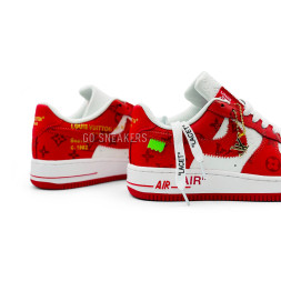 Nike Air Force 1 Sotheby’s Auction Results x Louis Vuitton Red