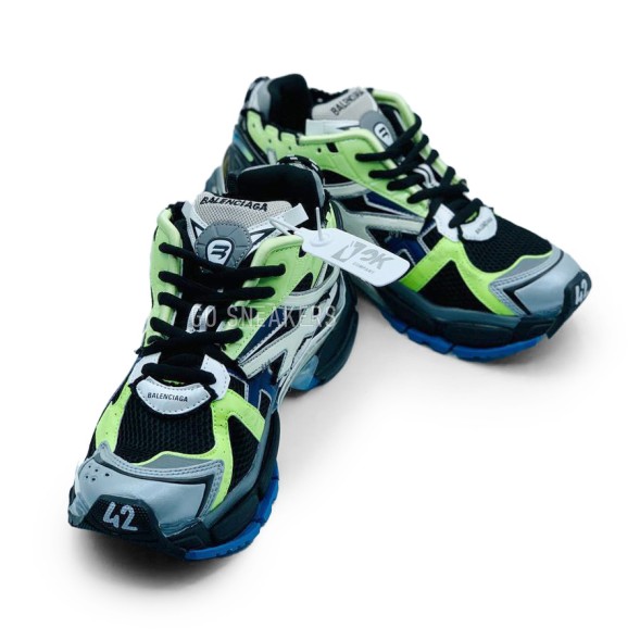 Мужские кроссовки Balenciaga Runner Navy/Toxic