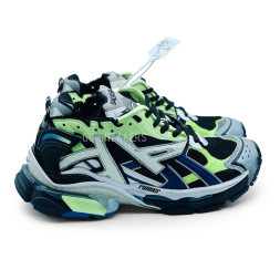 Balenciaga Runner Navy/Toxic