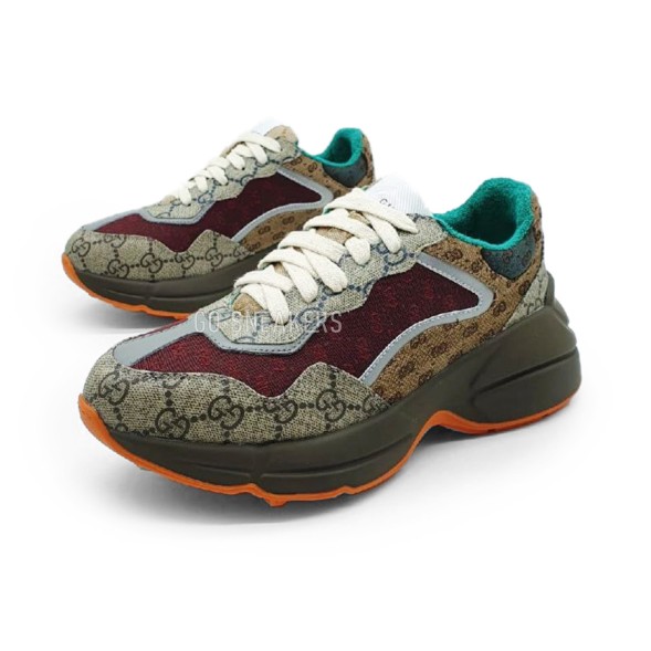 Унисекс кроссовки Gucci Rhyton Brown