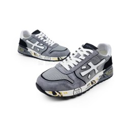 Premiata 483 Textile/Suede Air Light Grey