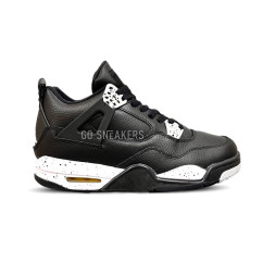 Nike Air Jordan 4 Retro Winter Leather Black Oreo