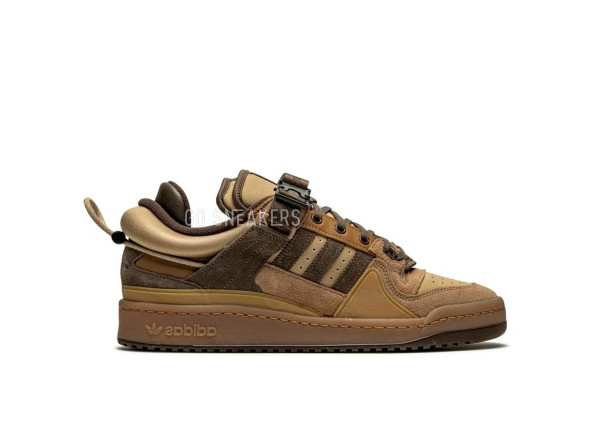 Унисекс кроссовки Bad Bunny X Adidas Originals Forum 84 Low Dark Brown