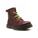 Женские ботинки с мехом Dr. Martens Cherry Red
