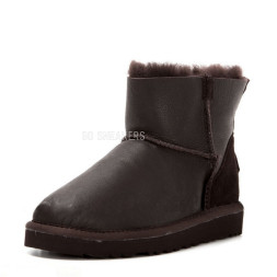 Mini Zip Metallic Chocolate